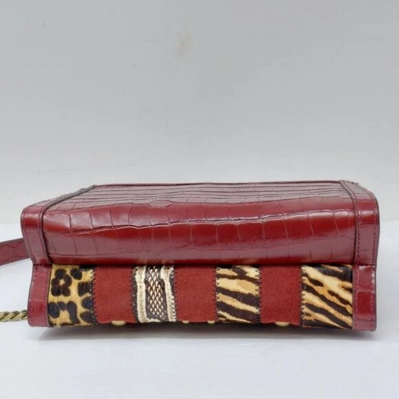 MICHAEL KORS WHITNEY RED LEATHER - Picture 3 of 10